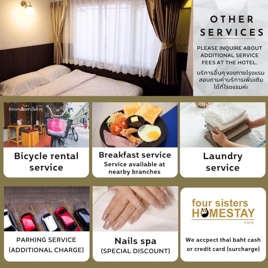 Four Sisters Homestay Bangkok Exteriör bild